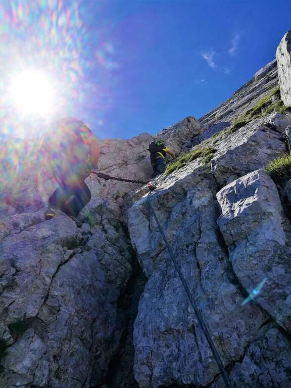 Ferrata al Monte Zermula - foto 5