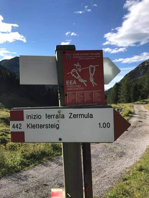 Ferrata degli Alpini allo Zuc della Guardia - foto 3