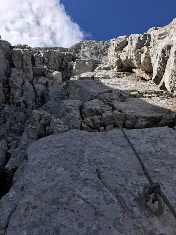 Ferrata al Monte Zermula - foto 12