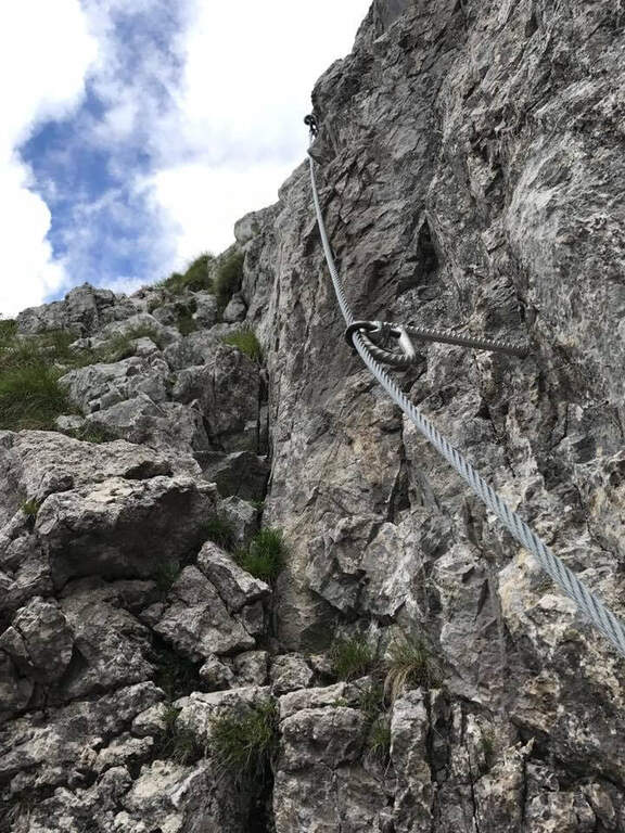 Ferrata degli Alpini allo Zuc della Guardia - foto 13