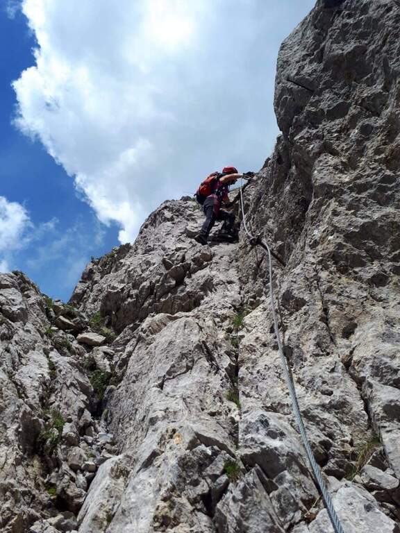 Ferrata degli Alpini allo Zuc della Guardia - foto 11