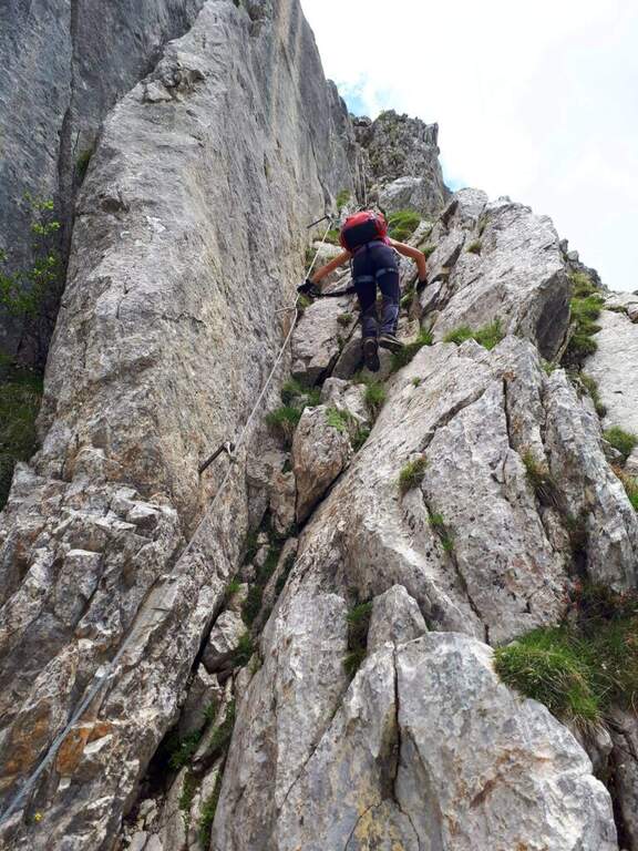 Ferrata degli Alpini allo Zuc della Guardia - foto 16