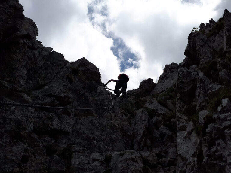 Ferrata degli Alpini allo Zuc della Guardia - foto 14