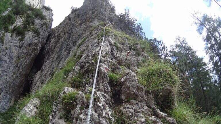 Ferrata del Canalone - Punta della Disperazione