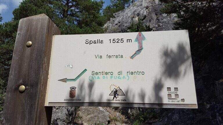 Ferrata del Rouas a Bardonecchia - foto 12