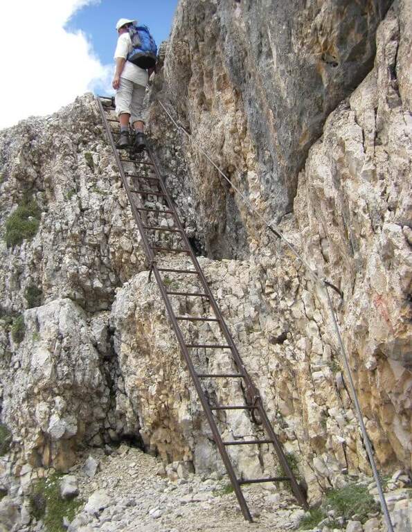 Ferrata della Pace (Croda del Vallon Bianco e Furcia Rossa) - foto 40