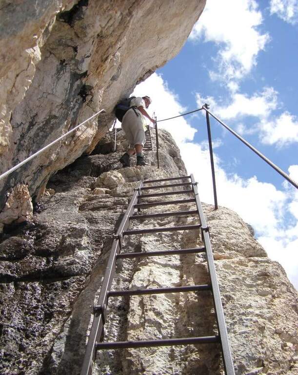 Ferrata della Pace (Croda del Vallon Bianco e Furcia Rossa) - foto 43