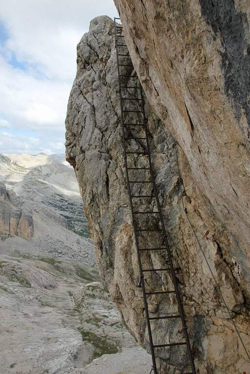 Ferrata della Pace (Croda del Vallon Bianco e Furcia Rossa) - foto 42