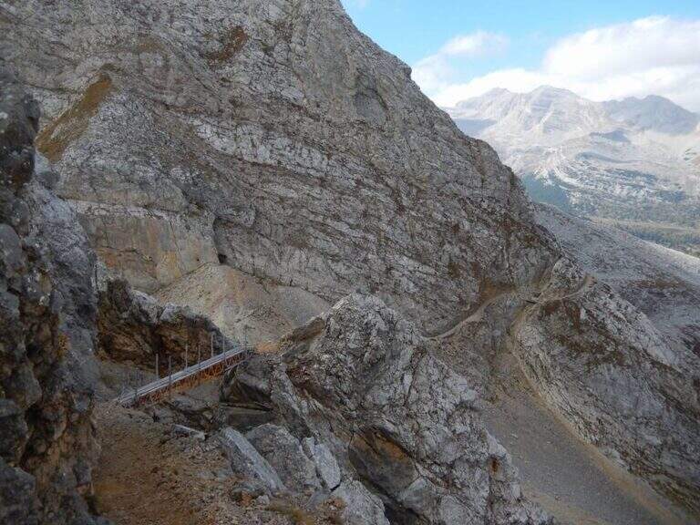 Ferrata della Pace (Croda del Vallon Bianco e Furcia Rossa) - foto 13