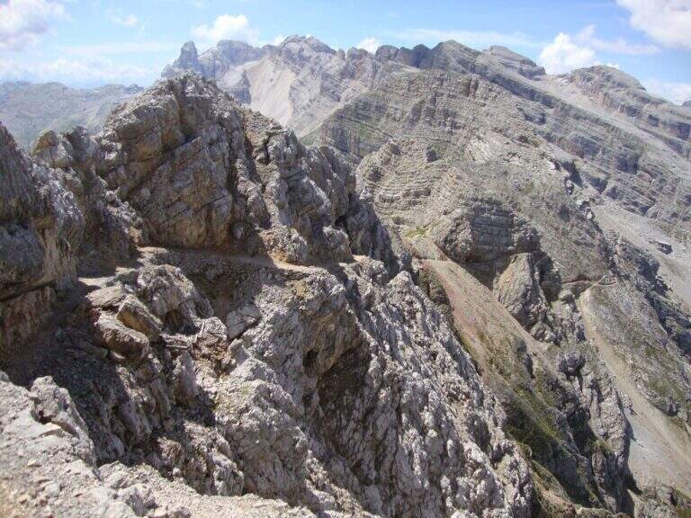 Ferrata della Pace (Croda del Vallon Bianco e Furcia Rossa) - foto 23