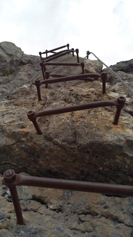 Ferrata della Pace (Croda del Vallon Bianco e Furcia Rossa) - foto 35