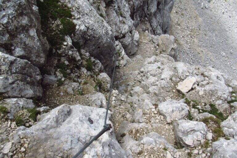Ferrata della Pace (Croda del Vallon Bianco e Furcia Rossa) - foto 45