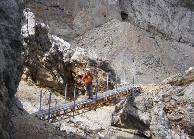 Ferrata della Pace (Croda del Vallon Bianco e Furcia Rossa) - foto 16