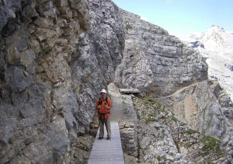 Ferrata della Pace (Croda del Vallon Bianco e Furcia Rossa) - foto 17