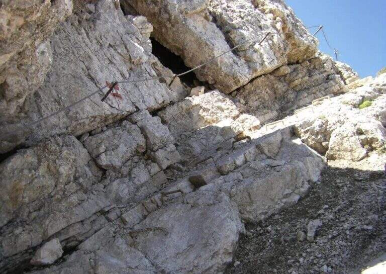 Ferrata della Pace (Croda del Vallon Bianco e Furcia Rossa) - foto 11