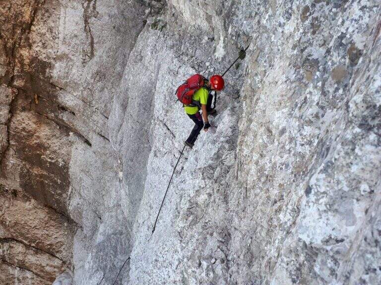Ferrata della Vita al Mangart - foto 27