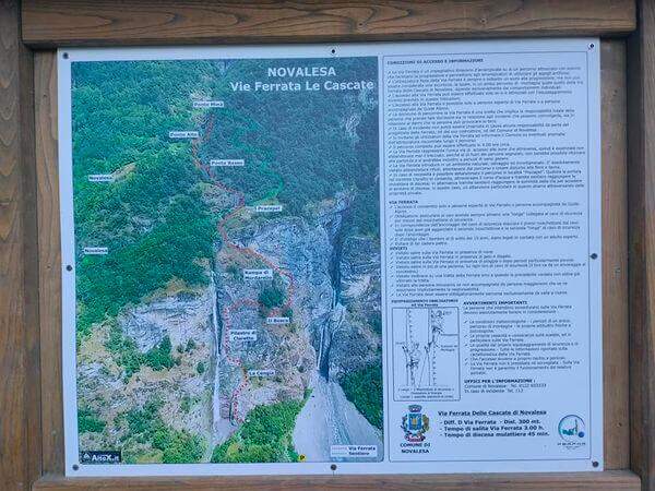 Ferrata delle Cascate di Novalesa