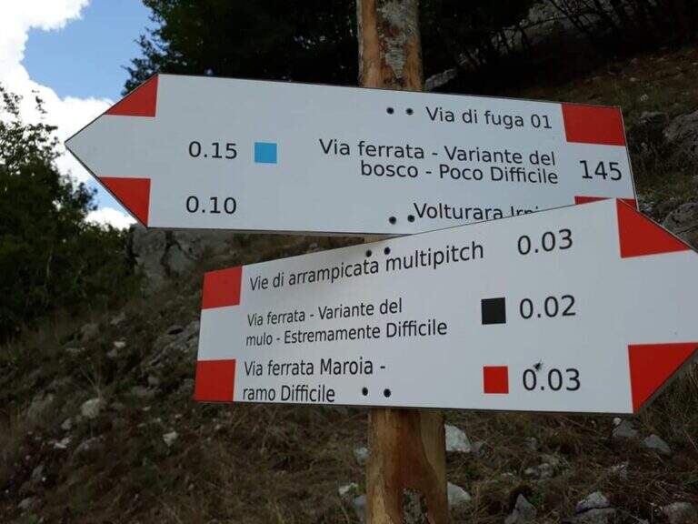 Ferrata di Volturara Irpina (Maroia)