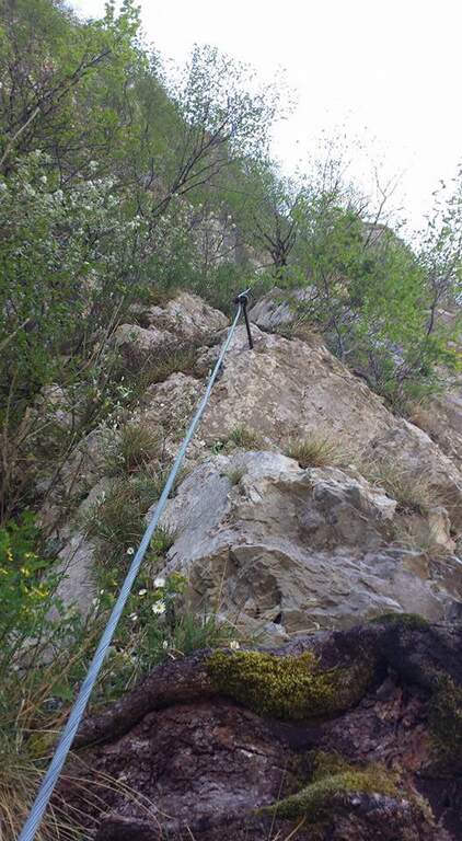 Ferrata Parete dei Falchi - foto 27