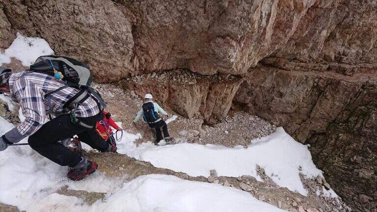 Ferrata Innerkofler - De Luca al Monte Paterno - foto 29