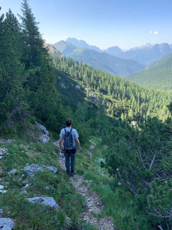 Ferrata Fusetti al Sass de Stria - foto 5