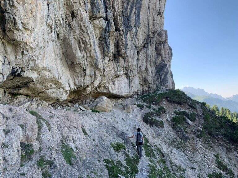 Ferrata Fusetti al Sass de Stria - foto 6