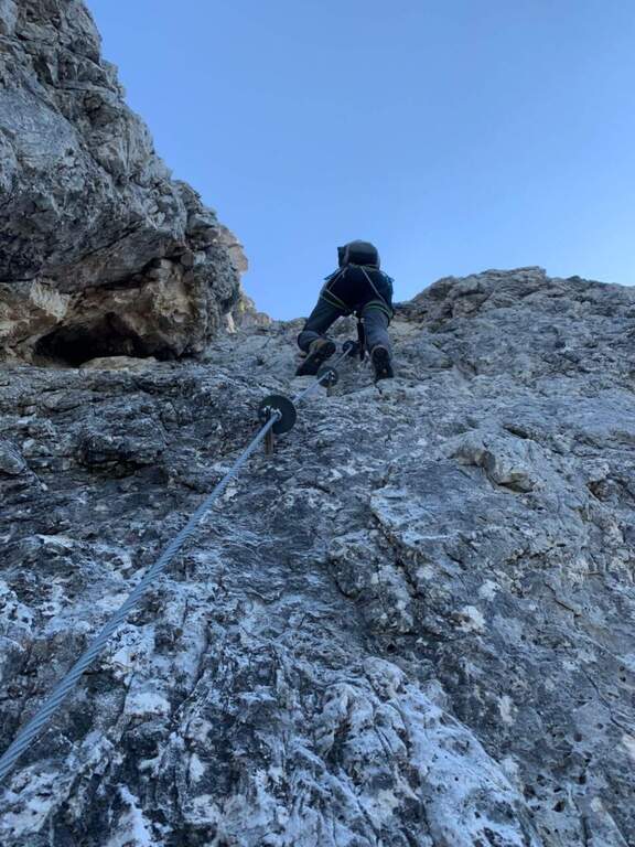 Ferrata Fusetti al Sass de Stria - foto 11