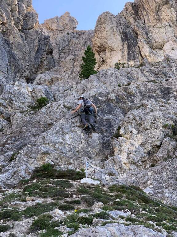 Ferrata Fusetti al Sass de Stria - foto 14