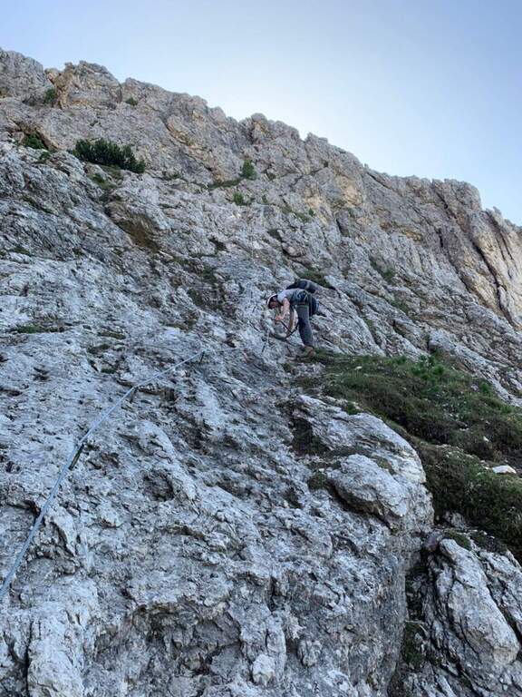Ferrata Fusetti al Sass de Stria - foto 19