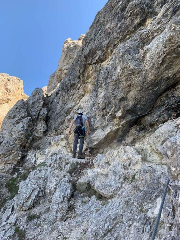 Ferrata Fusetti al Sass de Stria - foto 79