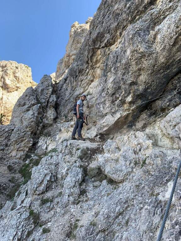 Ferrata Fusetti al Sass de Stria - foto 21