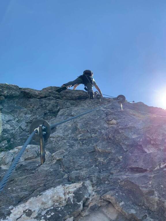 Ferrata Fusetti al Sass de Stria - foto 25