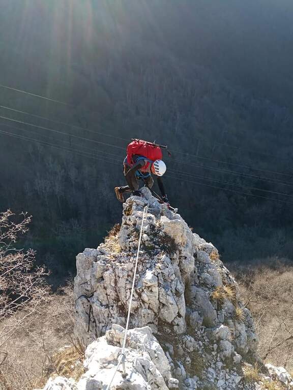 Ferrata Spigolo della Bandiera - foto 19