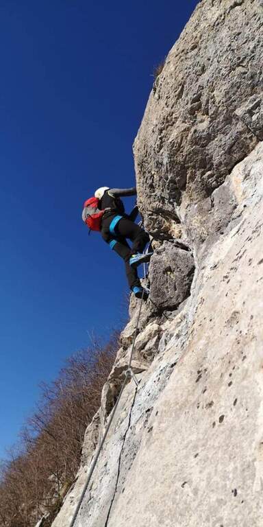 Ferrata Spigolo della Bandiera - foto 16
