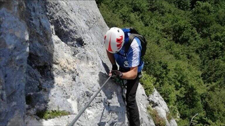 Ferrata Spigolo della Bandiera - foto 14