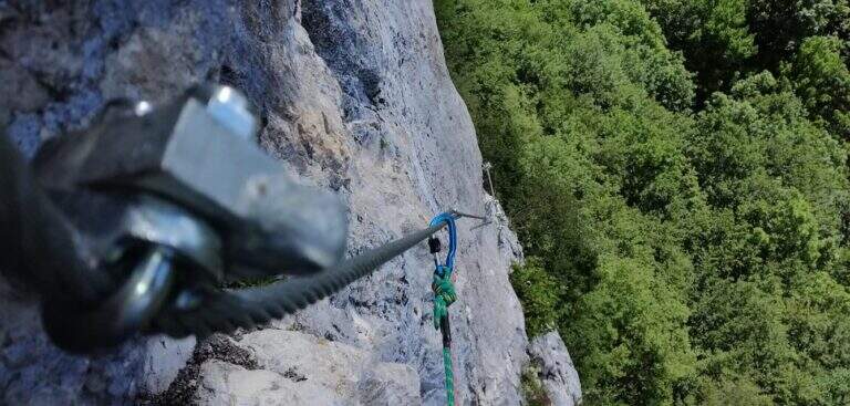 Ferrata Spigolo della Bandiera - foto 15