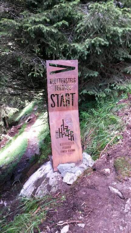 Ferrata Heini Holzer al Picco Ivigna