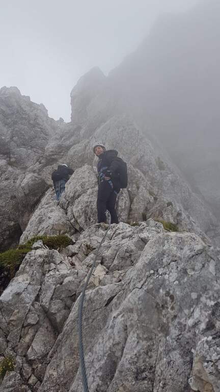 Ferrata Grasselli al Picco di Carnizza e Monte Canin - foto 38