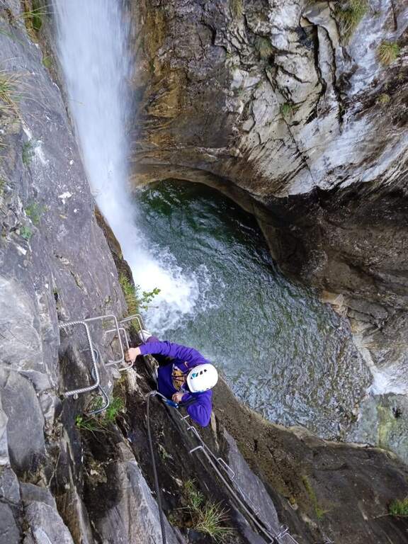 Ferrata dell'Orrido di Foresto - foto 56