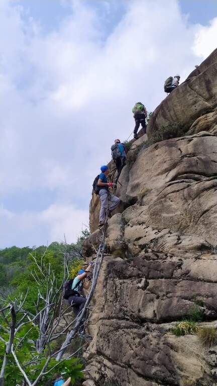 Ferrata dei Picasass al Monte Camoscio - foto 41