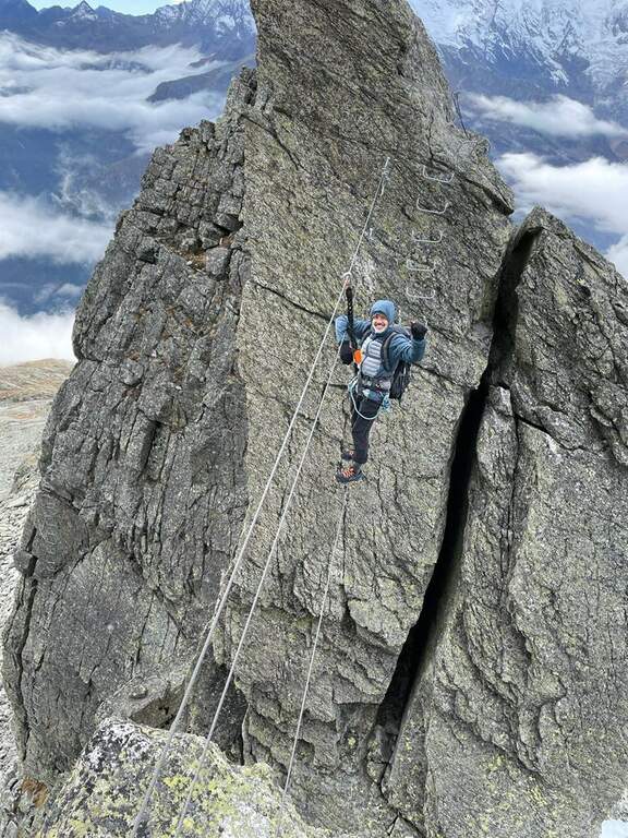 Ferrata delle Guide di Macugnaga al Monte Moro - foto 27