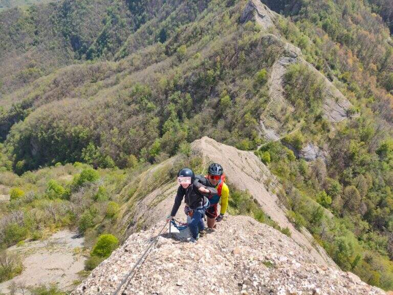 Ferrata Deanna Orlandini - Rocche del Reopasso - foto 41
