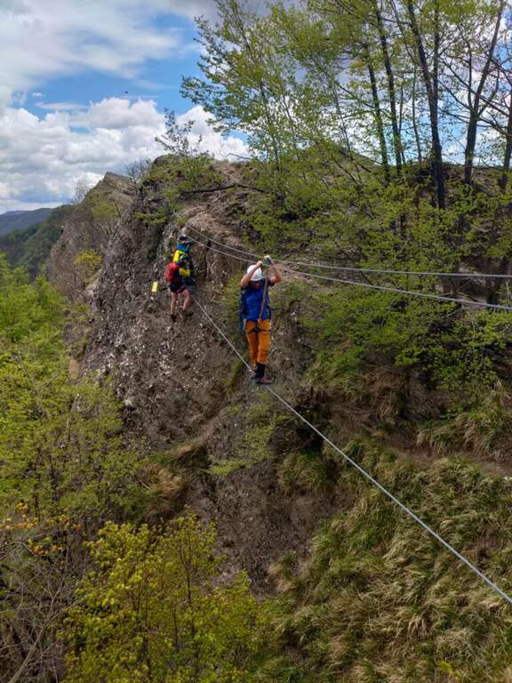 Ferrata Deanna Orlandini - Rocche del Reopasso - foto 34