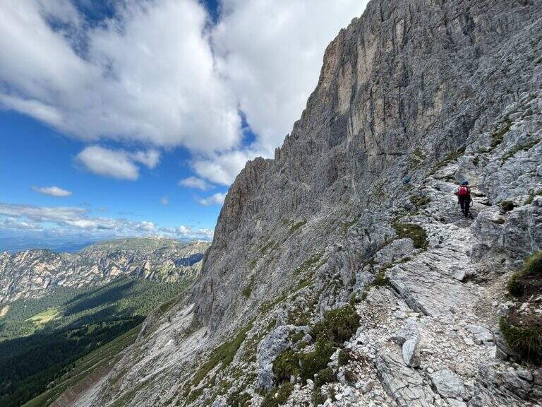 Ferrata al Passo Santner - foto 13