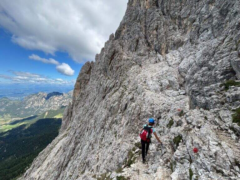 Ferrata al Passo Santner - foto 12