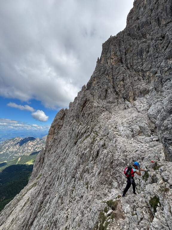 Ferrata al Passo Santner - foto 11