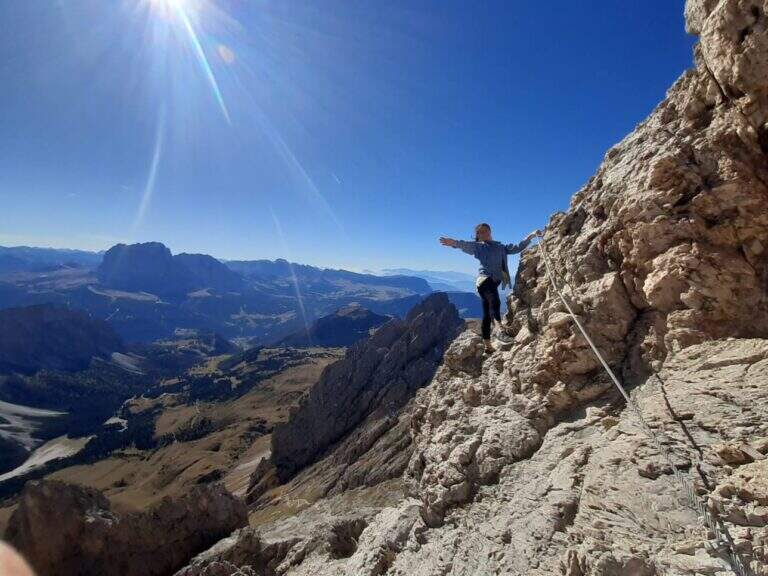 Ferrata Sass Rigais - foto 47