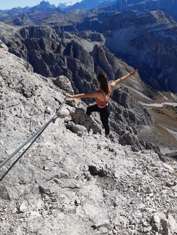 Ferrata Sass Rigais - foto 41