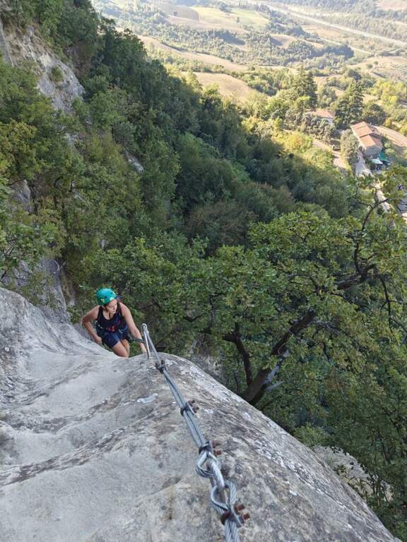 Ferrata di Rocca di Badolo (Contrafforte Pliocenico) - foto 10