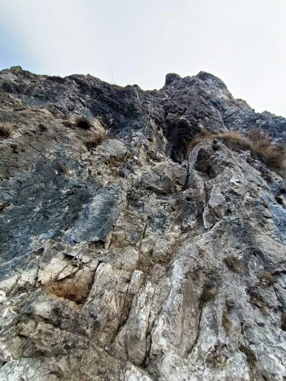 Ferrata il Nido dei Santa Croce (Corna Maria) - foto 25